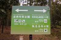 増設された案内板にはピクトグラムもあしらわれている