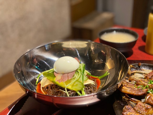 葛ビビン麺もオススメです