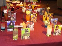 各レジェンドのイメージドリンクが展開