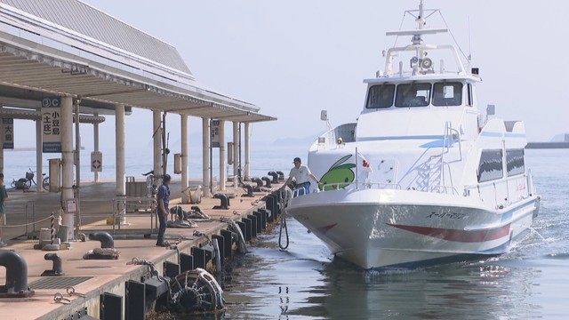 高松～小豆島の高速艇が減便　中東情勢悪化で燃料価格が高騰　香川