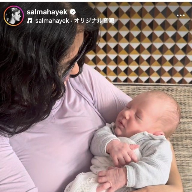 サルマ・ハエックのインスタグラム＠salmahayekより