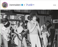 アイアン・メイデンのインスタグラム@ironmaidenより
