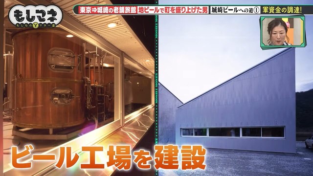 アメリカで醸造設備を買い付け、駅前にビール工場を建設©テレビ大阪