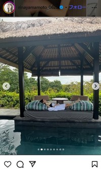 山本里菜アナウンサーのインスタグラム＠rinayamamoto_0622より