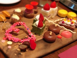 わたがしとチョコレート