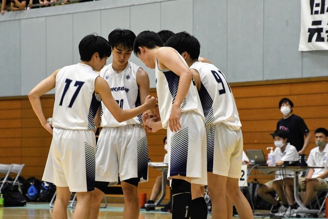 【男子決勝】日川―日本航空（全国高校総体バスケ山梨県大会2022）