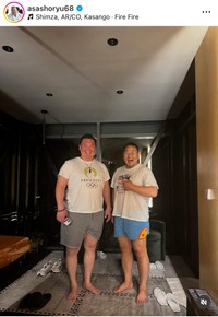 朝青龍（@asashoryu68）さんのインスタグラムより