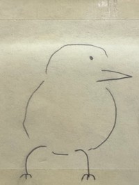 何を見ているの…？（画像提供：おこめつぶさん）