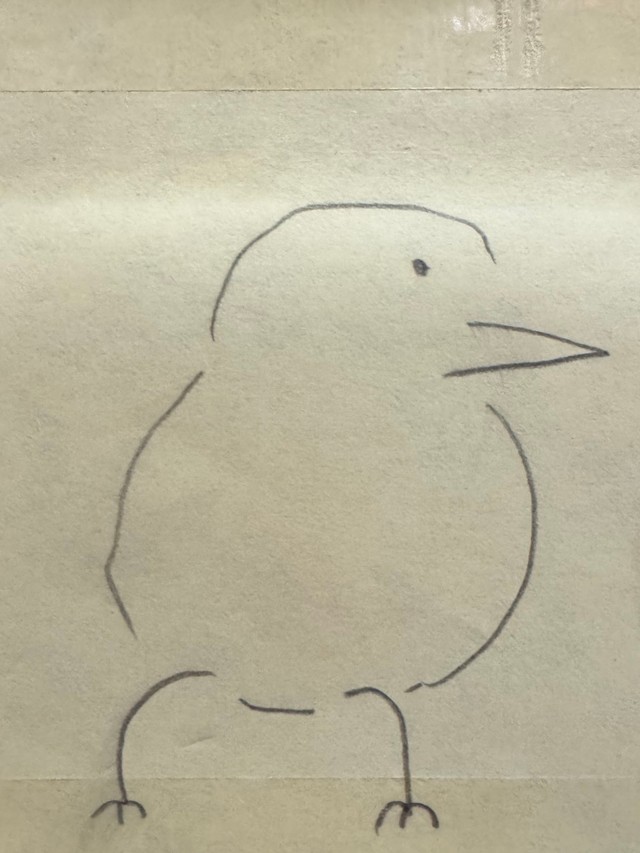 何を見ているの…？（画像提供：おこめつぶさん）