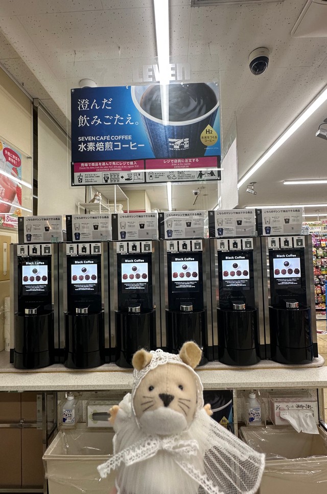 コーヒーマシンが6台も！？（ネッピー・チーズさん提供）