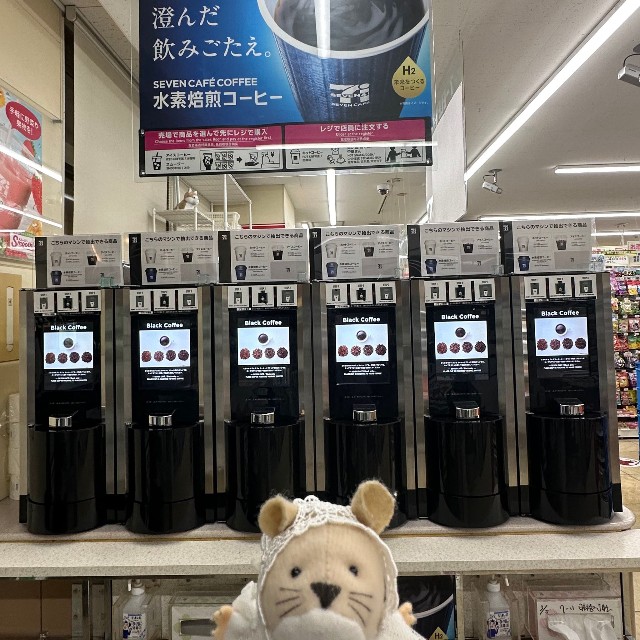 コーヒーマシンが6台も！？（ネッピー・チーズさん提供）