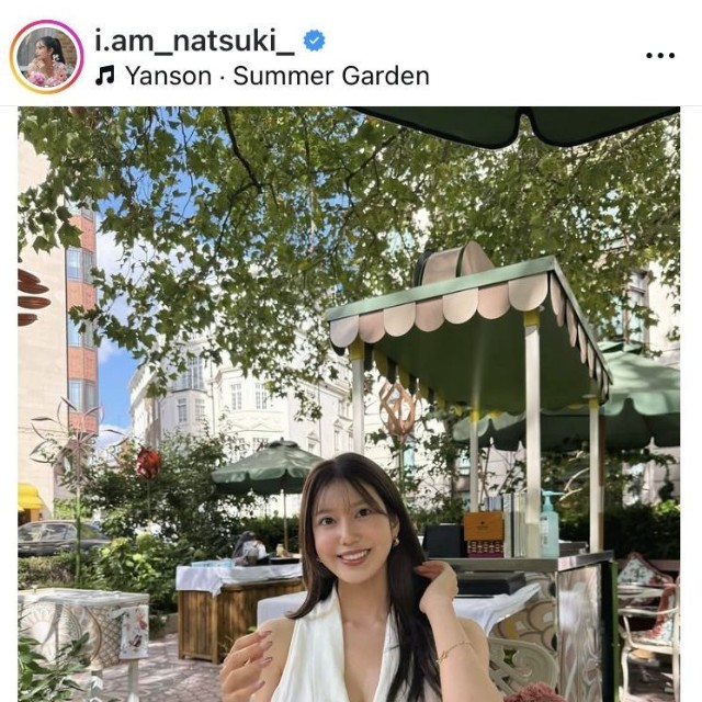 阿部なつきのインスタグラム＠i.am_natsuki_より