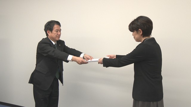 岡山県立高校の再編整備　笠岡市・真庭市が要請文を提出「魅力ある高校の実現を」