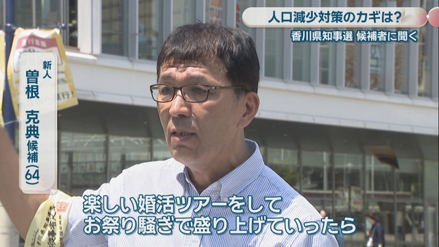 新人／曽根克典 候補（64）
