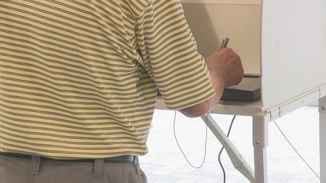 期日前投票所　善通寺市役所　善通寺市文京町