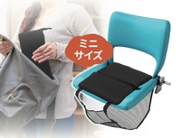 「あしもとネット付きクッション」ミニサイズも（聡研プランニング提供）