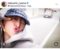 竹内涼真（@takeuchi_ryoma）さんのインスタグラムより