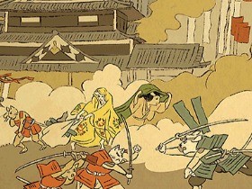 豊臣は猫、徳川は犬…「大坂夏の陣」を動物キャラで描いてみた