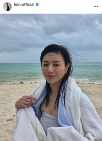 井川遥インスタグラム(@loin.official)より