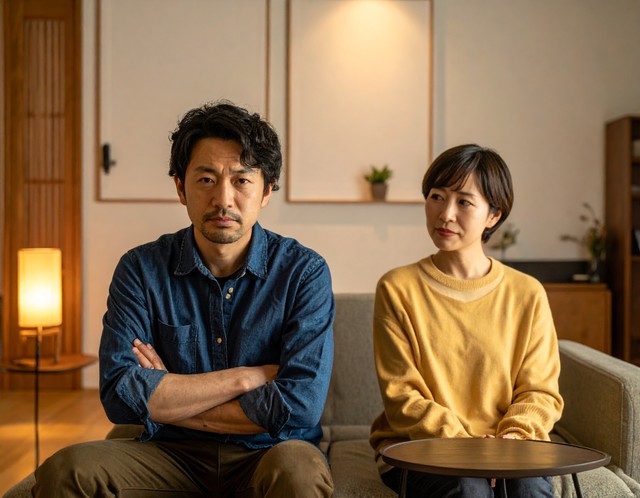 話しかけようとしているのに夫が無視……何で？　理由も教えてもらえず困惑　※この画像はAdobe Fireflyで作成したイメージです