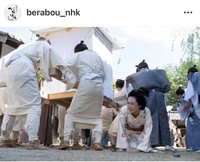 NHK大河ドラマ「べらぼう」のインスタグラム＠berabou_nhkより