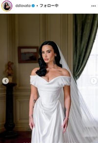 デミ・ロヴァートのインスタグラム@ddlovatoより