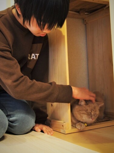 海輝くんとレオ