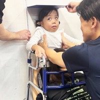 背が伸びなくなると言われたものの……106.8cm  17.5kgに（riona3710のInstagramより）