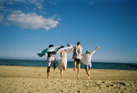 「写ルンです」の作例。粒子感のある画質はフィルム写真ならでは（富士フイルム提供）