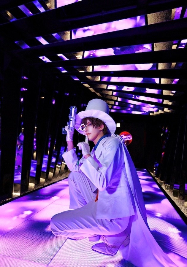 「怪盗キッド」コスが抜群にカッコいいMIKECHIさん（画像提供： MIKECHIさん　撮影：おだじーフォトさん ＠odazee_phot）