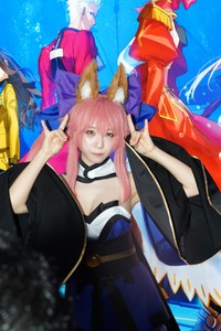 TGS2026のブースに登場した伊織もえ