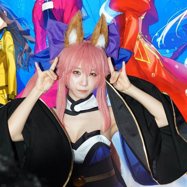 TGS2026のブースに登場した伊織もえ