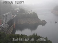 8月17日午前9時ごろの早明浦ダム（高知県）