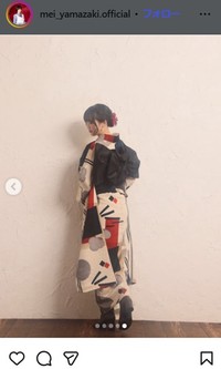 モーニング娘。'26　山﨑愛生のインスタグラム＠mei_yamazaki.officialより