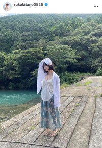 北野瑠華インスタグラム(@rukakitano0525)より