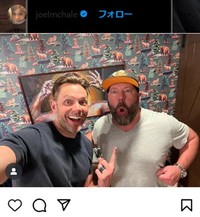 ジョエル・マクヘイルのインスタグラム＠joelmchaleより