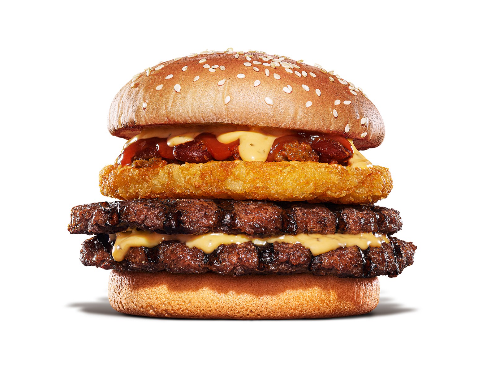 バーガーキングの豪快な「ビッグマウス」から2種が登場、100％ビーフ