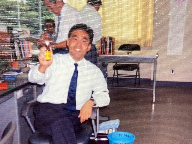 若手時代の篠木賢正校長