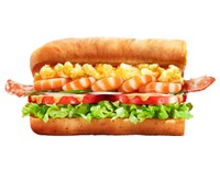 3月21日までの期間限定「えびたまベーコン　チポトレソース」（⽇本サブウェイ合同会社提供）