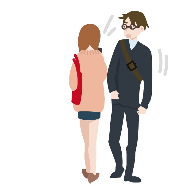 スマホに夢中で"ぶつかり女子"になっていませんか？