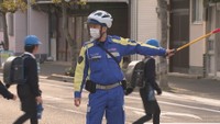 通学時間帯に警察官が一斉街頭指導　春の全国交通安全運動最終日　高松市