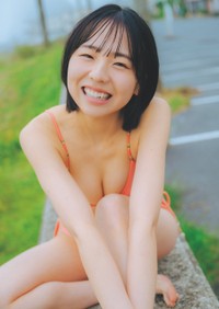「週プレ」に登場した鍛治島彩©友野雄／集英社