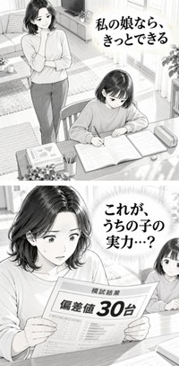 がんばれば誰でもできる？1　※この画像はAdobe Fireflyで作成したイメージです