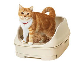 猫のオシッコを採りやすいシステムトイレ　10人にプレゼント！