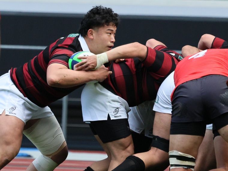 ラグビー - 早稲田大学・清水健伸 2年連続準優勝の悔しさ 憧れの「荒