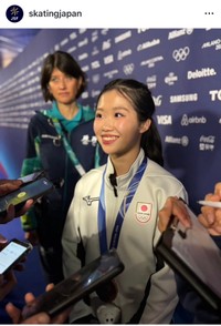 日本スケート連盟（@skatingjapan）の公式インスタグラムより