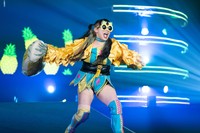 水森由菜＝２３年５・４福岡国際センター大会よりⓒSTARDOM