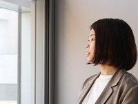 鶴谷香央理さん＝岩本恵美撮影