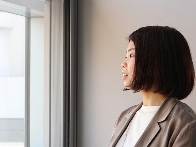 鶴谷香央理さん＝岩本恵美撮影