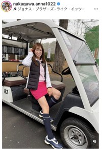 中川安奈アナウンサーのインスタグラム＠nakagawa.anna1022より